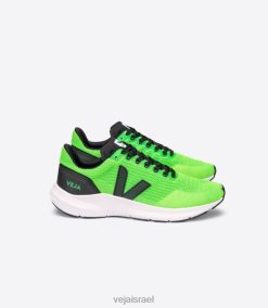 מרלין v-knit vert fluo שחור Veja JFNVR206 גברים נעליים