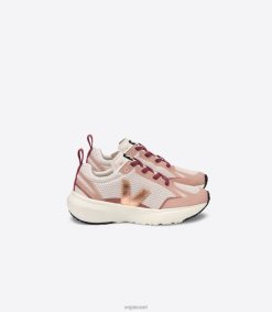 שרוכים אלסטיים קנרית alveomesh ונוס טבעי Veja JFNVR385 ילדים נעליים