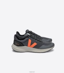 marlin lt v-knit storm orange fluo Veja JFNVR280 נשים נעליים