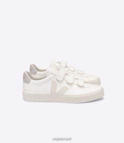 recife chromefree עור לבן פייר טבעי Veja JFNVR117 גברים נעליים