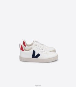 v-10 שרוכים cwl קובלט לבן פקין Veja JFNVR365 ילדים נעליים