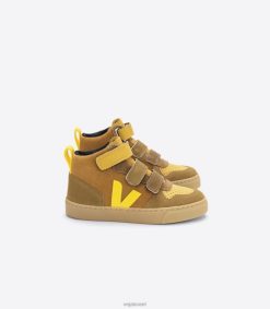 v-10 mid suede multico camel tonic Veja JFNVR345 ילדים נעליים