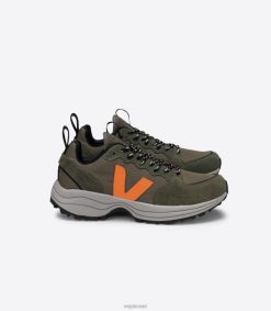 venturi ripstop kaki neon orange Veja JFNVR166 גברים נעליים